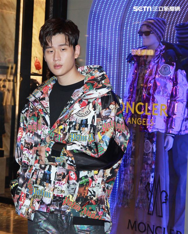 周興哲出席MONCLER秋冬首發貴賓酒會。（記者邱榮吉/攝影）