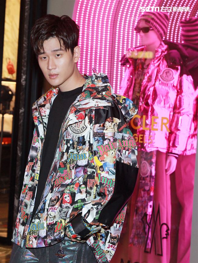 周興哲出席MONCLER秋冬首發貴賓酒會。（記者邱榮吉/攝影）