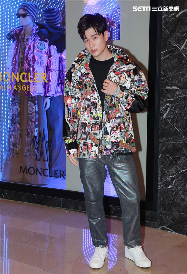 周興哲出席MONCLER秋冬首發貴賓酒會。（記者邱榮吉/攝影）