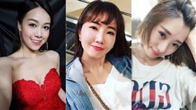 謝忻，黃心穎，畢瀅。（圖／臉書、IG、微博）