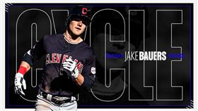 Jake Bauers完全打擊。（圖／翻攝自MLB推特）