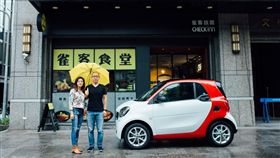 ▲smart與CHECK inn兩個品牌聯手打造創意旅店。（圖／smart提供）