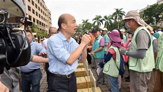 登革熱防疫動員　韓國瑜只待19分鐘