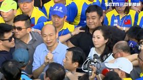 韓國瑜,李佳芬,雲林造勢,張麗善,進場