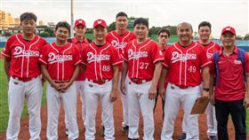 ▲味全龍結束自辦熱身賽。（圖／味全龍球團提供）