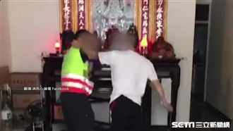 男飆五字經爆打警消　影片曝光網怒了