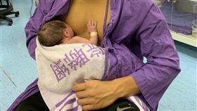 香港,生產,嬰兒,Skin to Skin（圖／翻攝自膠膠的姑娘臉書）