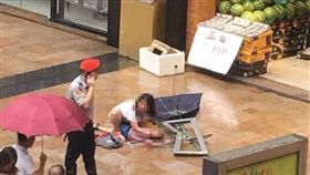 6歲男童遭玻璃窗砸死／翻攝自微博