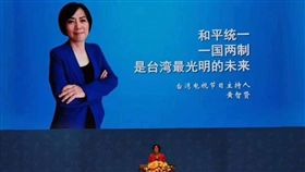 ▲資深媒體人黃智賢赴廈門海峽論壇，指出「一國兩制」是中國「對台灣最大的尊重與體貼」，甚至針對兩岸議題直言「我們這一代要把台灣帶回家、帶回中國」，讓不少網友傻眼（圖／翻攝臉書《只是堵藍》）