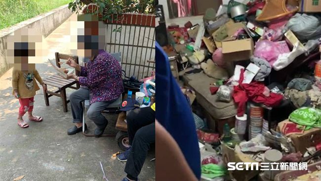 4歲童睡垃圾堆　靠補助＋爺打工過活