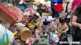 苗栗4歲童睡垃圾堆／苗栗縣山城救援協會提供