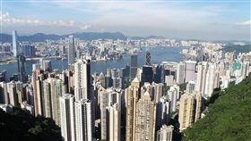 香港鳥瞰。（圖／取自維基百科）