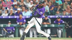 洛磯布雷克曼對教士4連戰共敲出15支安打。（圖／翻攝自洛磯推特）