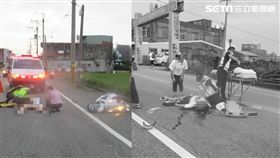 苗栗18歲女遭撞斷頸亡／苗栗縣通霄救難協會提供
