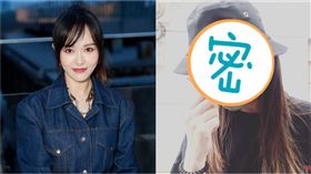 唐嫣遭鳥屎砸中。（圖／微博、IG）