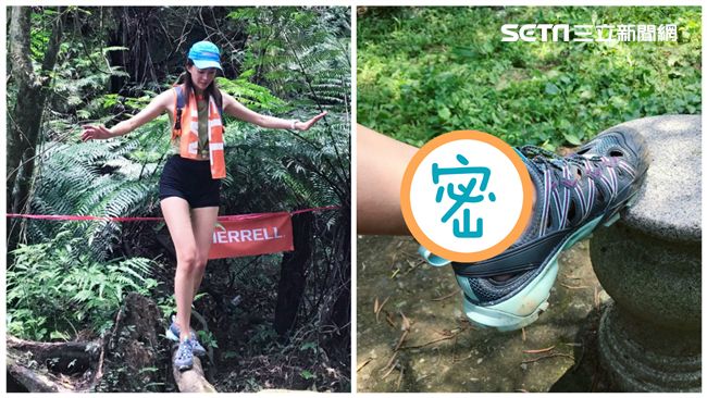 王心恬戰超陡山路！腳踝遭割傷慘濺血