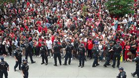 NBA,多倫多,暴龍隊,遊行,槍響
推特