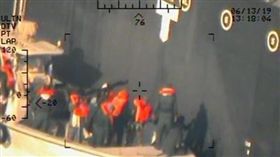 伊朗犯下油輪攻擊案。（圖／翻攝自推特）