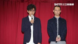 「偷忻」記者會全程站　出軌男星首例