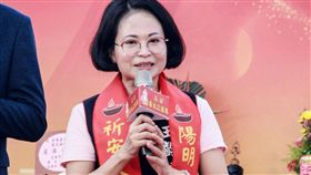 高雄姜太公道場5/18舉辦愛河點亮姻緣燈活動，前市議員王齡嬌應邀出席