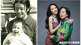 莫文蔚與媽媽 莫家寶貝工作室提供