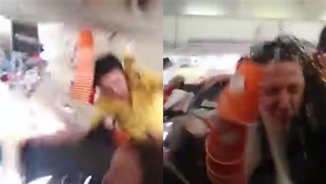 機遇恐怖亂流！空姐被拋飛…影片曝光