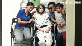 癱瘓,餵藥,弱智,插管,親筆信,蘆洲／投訴人提供