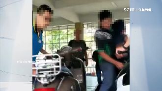 驗車未過動手罵人！正義哥鎖喉壓制