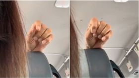 公車,阿伯,老人,椅背,污垢（圖／翻攝自爆怨公社）