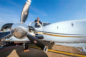 ▲飛特立航空董事長楊宿智（圖／翻攝自飛特立航空臉書）