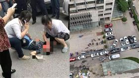 中國,江蘇南京,女童,高空墜物（圖／翻攝自搜狐）