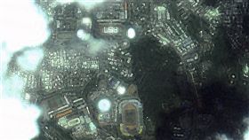 福七FS7排字祝福  福五飛越台灣上空取像彰化及雲林學生排字「FS7」，祝福福爾摩沙衛星七號能順利發射，福衛五號透過空照記錄這難得一刻。（太空中心提供）中央社記者劉麗榮傳真　108年6月19日