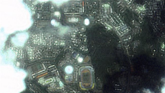 福衛七號升空　空拍民眾地面排字祝福