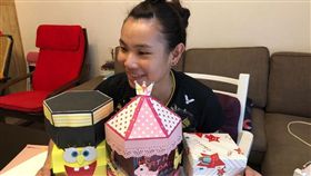 ▲戴資穎25歲生日，收到方來的禮物。（圖／翻攝自戴資穎IG）