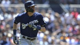 ▲葉立奇揮出本季第27支全壘打。（圖／美聯社／達志影像）