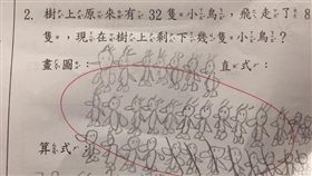 爆廢,考卷,數學,答題,畫圖