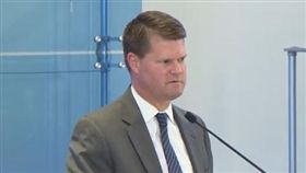 美國國防部亞太助理部長薛瑞福（Randall Schriver），是知名的「友台派」官員。（圖／翻攝自YouTube，American Enterprise Institute）
