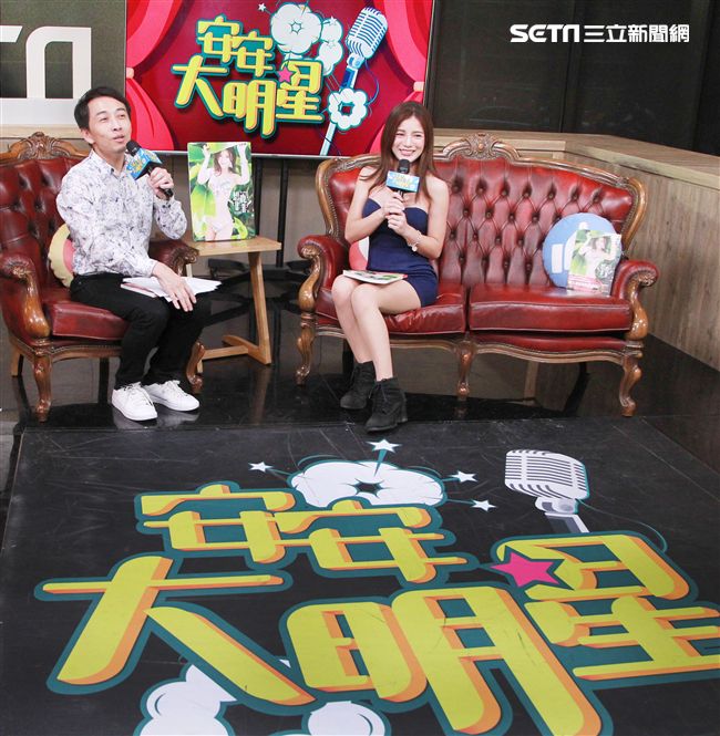 羚小鹿(寫真集宣傳)安安大明星。（記者邱榮吉/攝影）