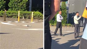 長榮,罷工,消防水線,清場,地勤。翻攝畫面