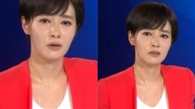 正妹主播突蒼白狂冒汗！咬牙苦撐20分鐘不行了…（圖／翻攝自MBN News YouTube）