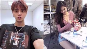 羅志祥與「真人版娜美」于大夢　臉書IG