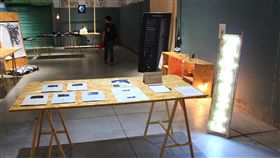 不義遺址設計巡迴展台中開幕（1）「標誌不義－不義遺址視覺標誌與紀念物示範設計」巡迴展6月18日至8月11日在文化部文化資產園區登場，盼喚醒大眾對不義遺址的重視與保護共識。中央社記者蘇木春攝　108年6月18日