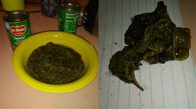 菠菜,罐頭,小鳥,屍體,客訴(圖/翻攝自臉書)