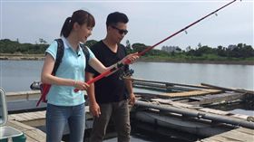 「竹北新月沙灘海洋音樂嘉年華」／《大陸尋奇》外景主持人張晏塵／中視提供