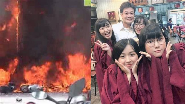 多處灼傷、縫5百針　氣爆女孩畢業了