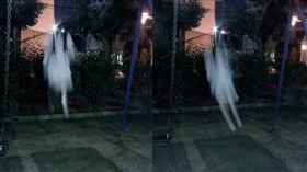 靈異照片？長髮文青妹美照竟變「盪鞦韆鬼影」　萬人笑翻 爆廢公社