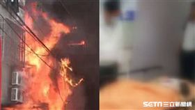 台中逢甲商圈氣爆／資料照