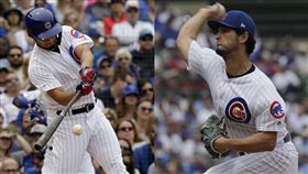 ▲達比修有敲2安打回1分主投6局飆6K仍無關勝負。（圖／美聯社／達志影像）