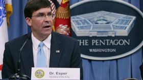（圖／翻攝自推特）美國,國防部長,Mark Esper,艾斯培