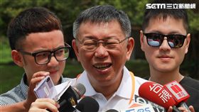 柯文哲赴台東鹿野參觀熱氣球飛行學校 圖/記者黃宣尹攝影